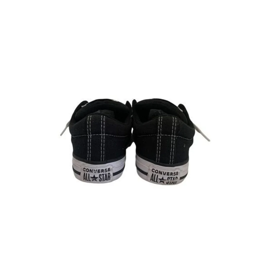 Converse Chuck Taylor All Star Low Top Kids Sneakers Black White Canvas‎ Shoes